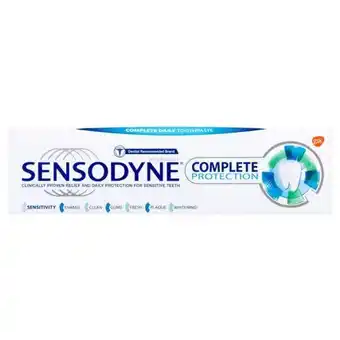 Lloyds Pharmacy Sensodyne complete protection toothpaste offer
