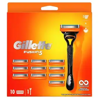 Lloyds Pharmacy Gillette fusion razor & 10 blades offer