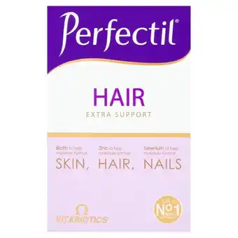Vitabiotics perfectil plus hair tablets x 60