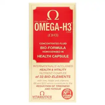 Lloyds Pharmacy Vitabiotics omega-h3 30 capsules offer
