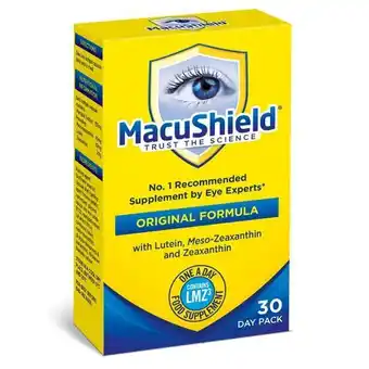 Lloyds Pharmacy Macushield eye health capsules 30 capsules offer