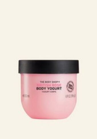 The Body Shop British rose body yogurt offer
