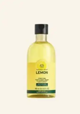 The Body Shop Lemon purifying hair & body wash offer