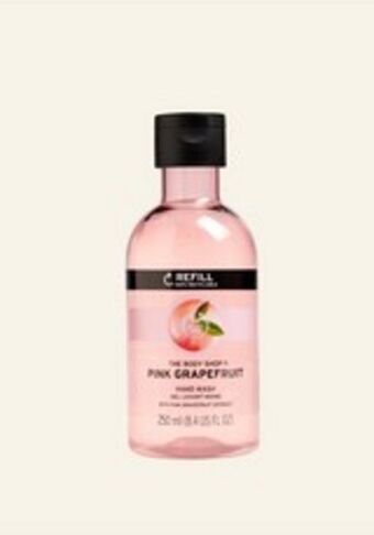 The Body Shop Pink grapefruit hand wash refill offer