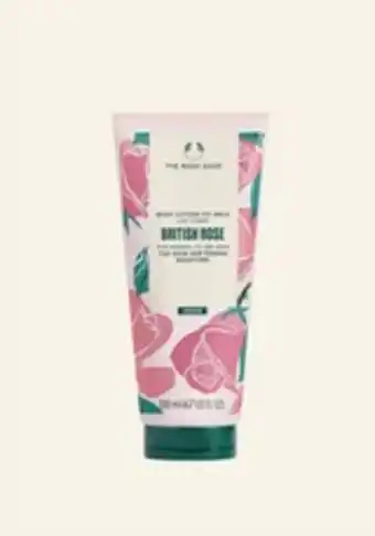 The Body Shop British rose lotion-to-milk 200ml offer
