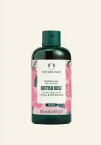 The Body Shop British rose shower gel offer