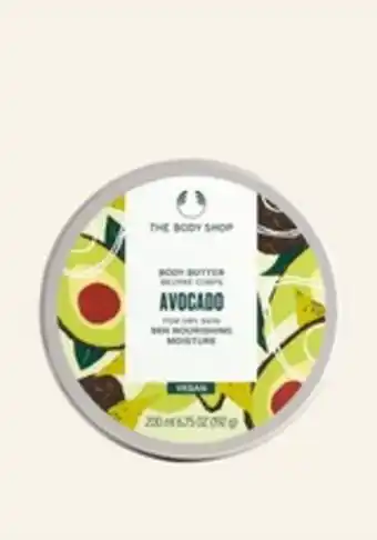 The Body Shop Avocado body butter offer