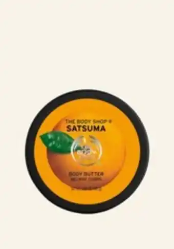 The Body Shop Satsuma energising body butter offer