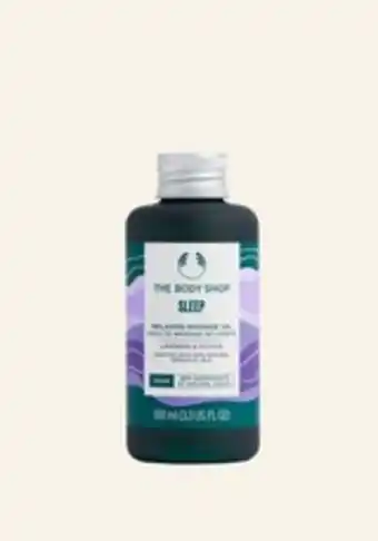 The Body Shop Sleep relaxing massage oil offer