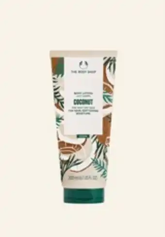 The Body Shop Coconut body lotion offer
