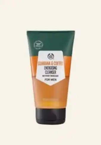 The Body Shop Guarana & coffee energising cleanser for men offer