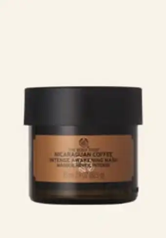 The Body Shop Nicaraguan coffee intense awakening mask offer