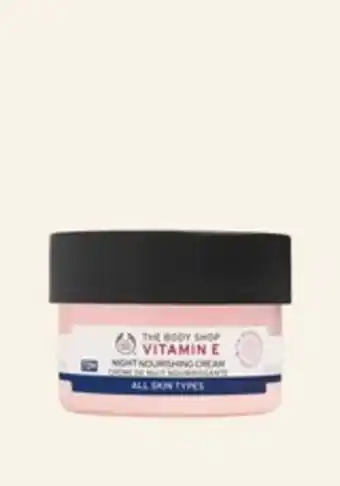The Body Shop Vitamin e night cream offer