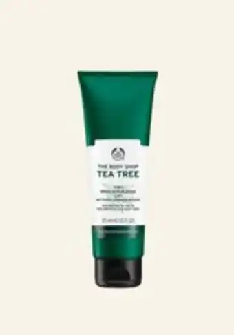The Body Shop Tea tree 3-in-1 wash scrub mask offer