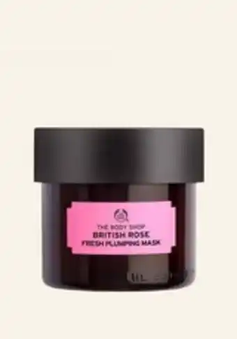 The Body Shop British rose fresh plumping mask offer