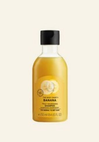 The Body Shop Banana truly nourishing shampoo offer