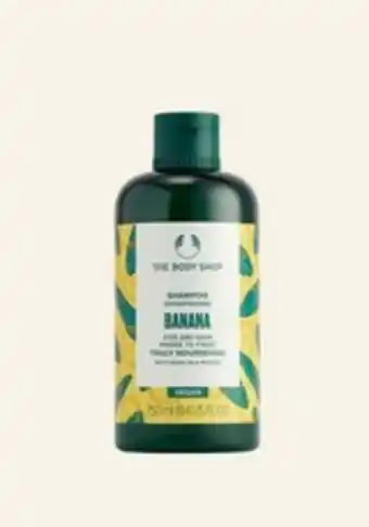 The Body Shop Banana truly nourishing shampoo offer