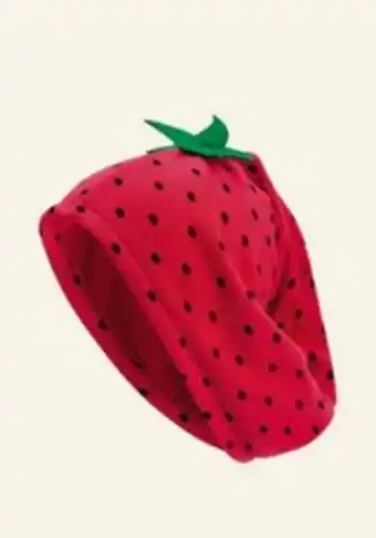 The Body Shop Strawberry hair towel offer