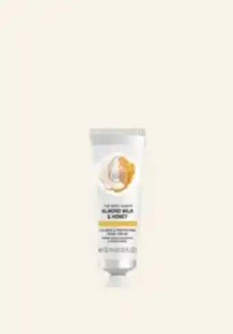 The Body Shop Almond milk & honey calming & protecting hand cream offer