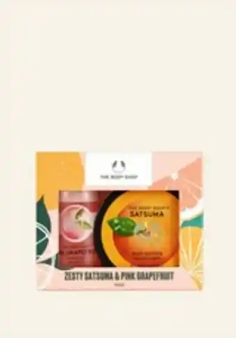 The Body Shop Zesty satsuma & pink grapefruit duo offer