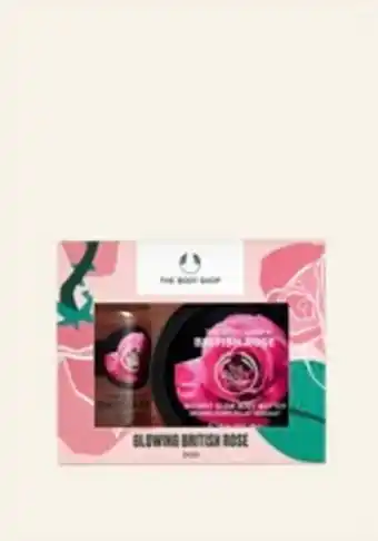 The Body Shop Glowing british rose duo offer
