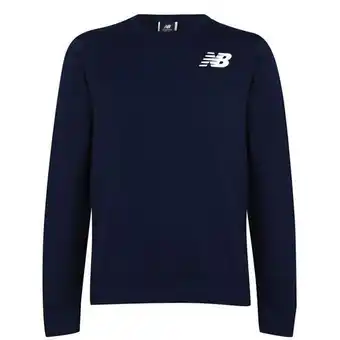 Sports Direct New balance fleece crew sweatshirt mens offer
