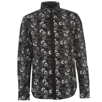 Sports Direct Pierre cardin floral print long sleeve shirt mens offer