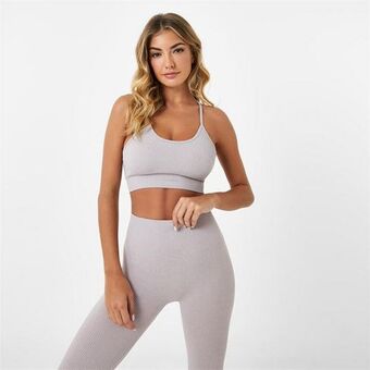 Sports Direct Usa pro seamless ribbed sports bra offer
