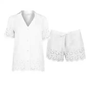 Sports Direct Cyberjammies leah embroidered pyjama set offer