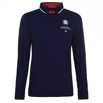 Sports Direct Slazenger long sleeve sport polo shirt mens offer
