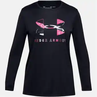 Sports Direct Under armour tech graphic t shirt junior girls offer