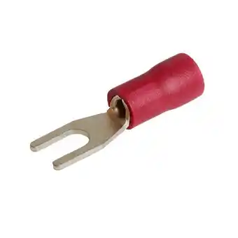 Euro Car Parts Pearl pk of 50terminal red 6ba fork 3.2mm offer