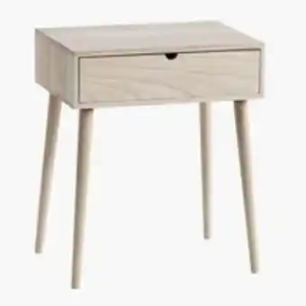 JYSK Bedside table ilbro 1 drawer naturalsave 50% offer