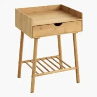 JYSK Bedside table vandsted 1 drawer bamboosave 33% offer