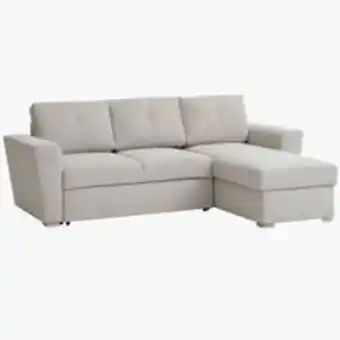 JYSK Sofa bed chaise longue vejlby light sandsave 23% offer