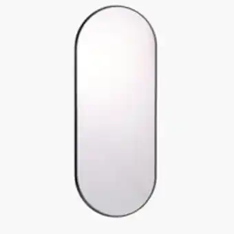 JYSK Mirror marstal oval 40x100 blacksave 42% offer