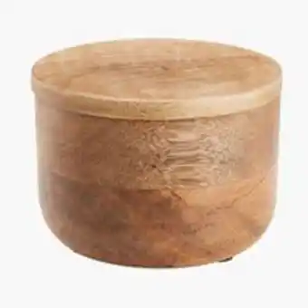 JYSK Storage jar ardala d10xh7cm mango woodsave 25% offer