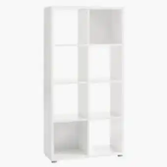 JYSK Room divider haldager 8 shelves white offer