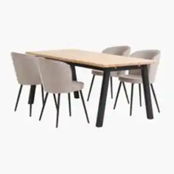 JYSK Skovlunde l200 + 4 risskov light greysave 16% offer