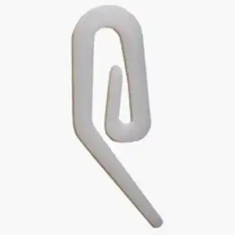 JYSK Curtain hooks standard 50 pack white offer