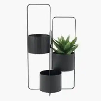 JYSK Plant pot holder and d18xh71 blacksave 37% offer