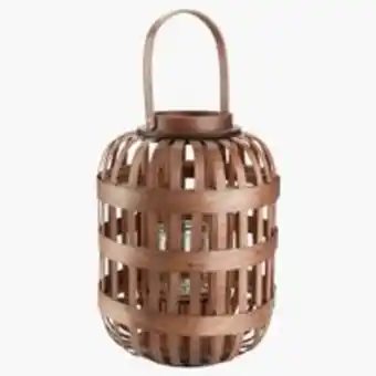 JYSK Lantern gunnar d32xh38cm woodsave 25% offer