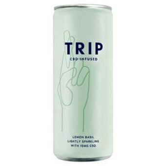 Sainsbury's Trip cbd infused lemon basil 250ml offer