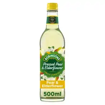 Asda Pressed pear & elderflower fruit cordial offer