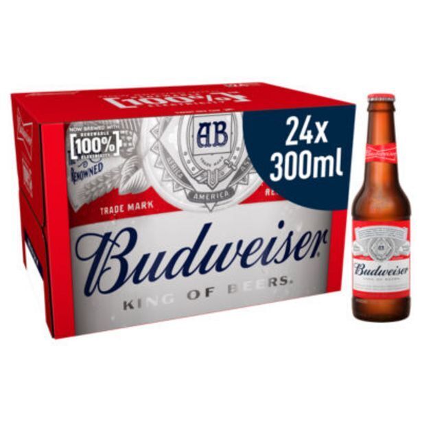 Lager beer bottles offer at Asda