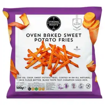 Asda Oven baked sweet potato fries offer