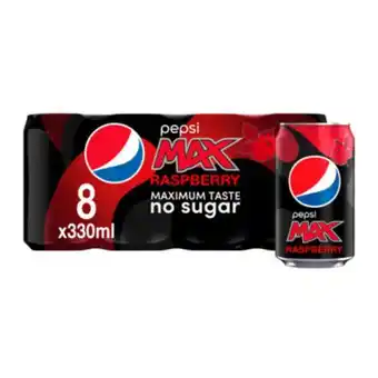 Asda Max raspberry cans offer