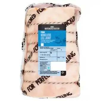 Asda Boneless pork leg joint offer