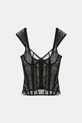 ZARA Lace corset - limited edition offer
