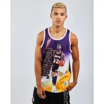 Mitchell & ness behind the back tank los angeles lakers magic johnson